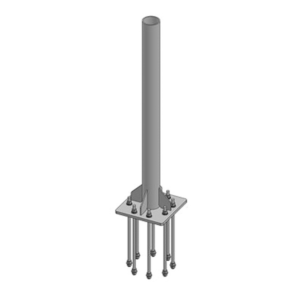 Baird King Post for 1.8m Antenna 4