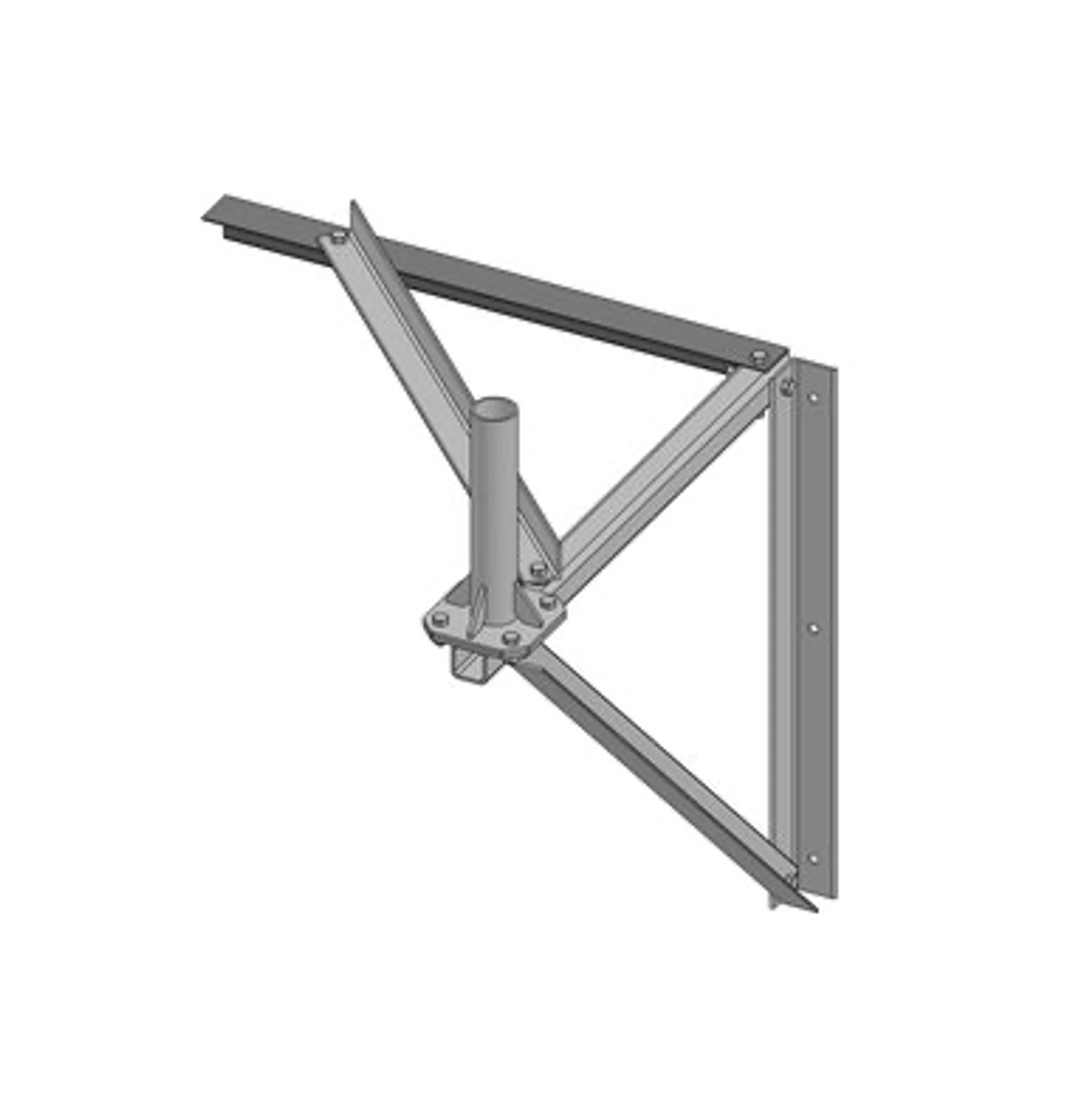 Baird WL4 Wall Mount for 1.2m Antenna 2.88" OD