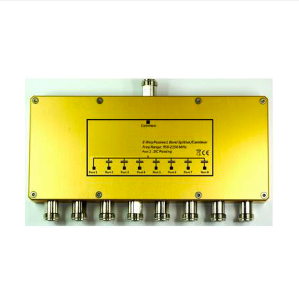 Global L-Band 8-Way Passive Combiner/Splitter	