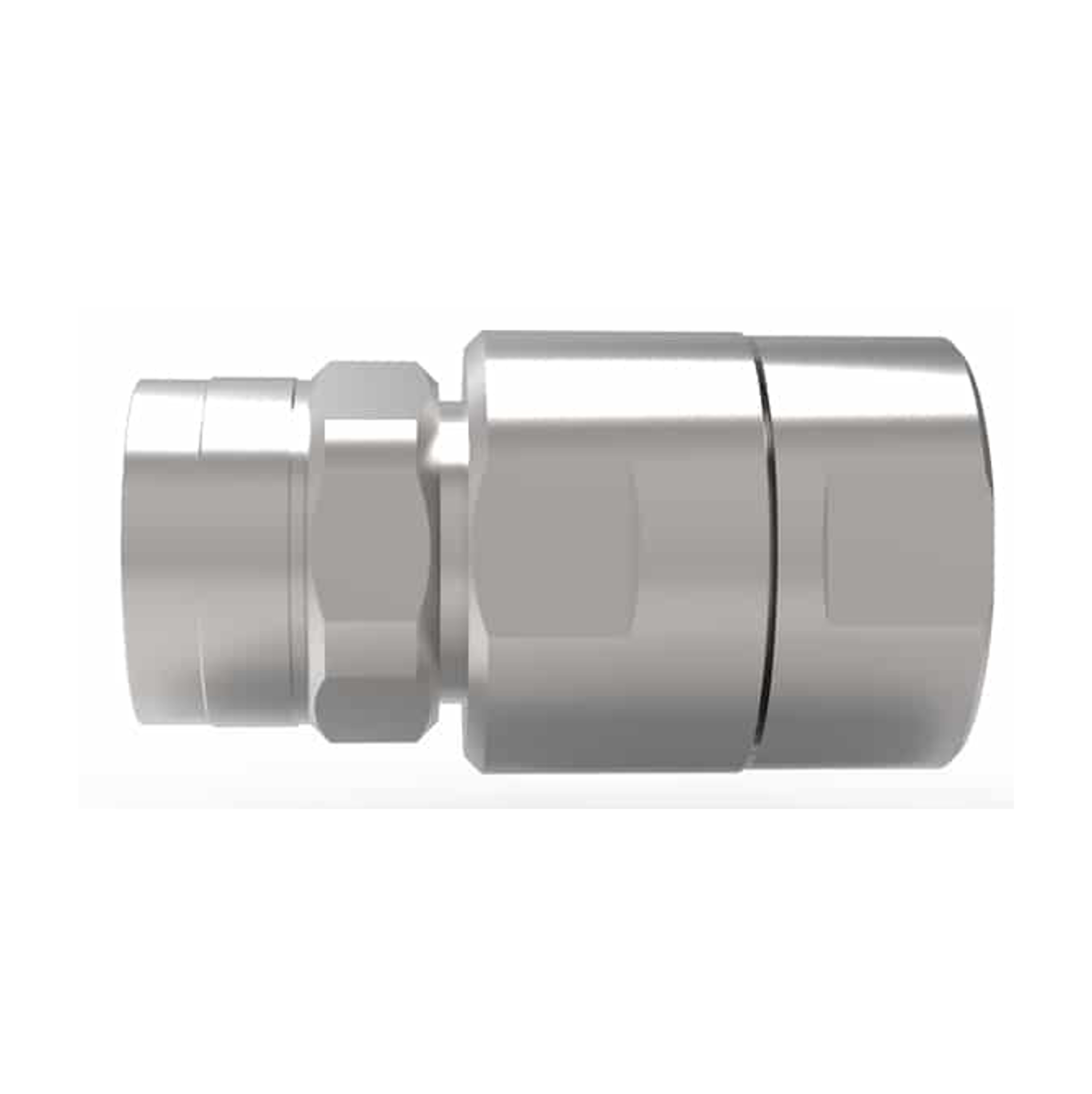 Times Microwave EZ-600-NMC-2-D N-Type Male Clamp Connector LMR-600